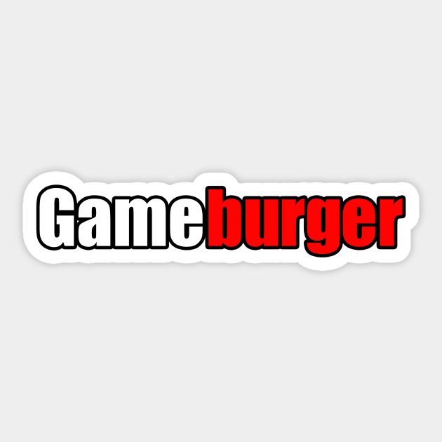 Gameburger Sticker by waveformUSA